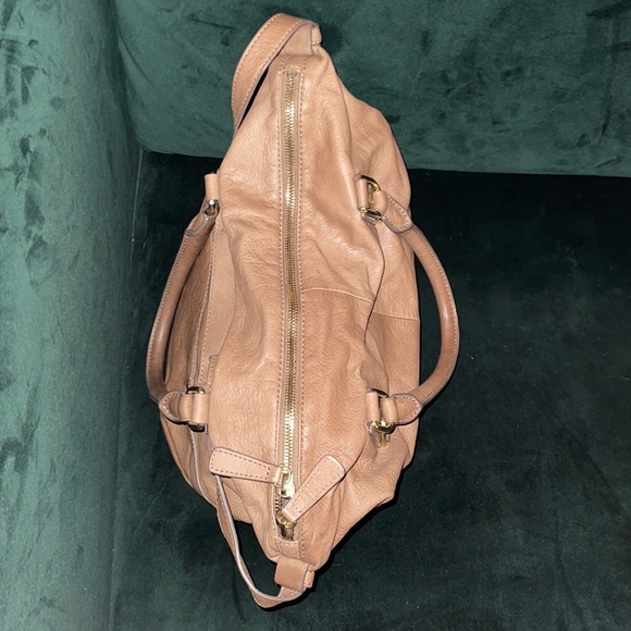 J.Crew Vintage Tobacco Leather Tote Bag - Picture 4 of 5